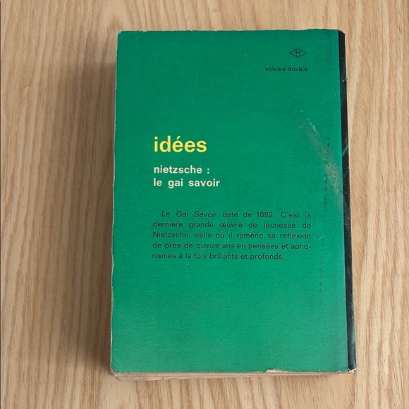 Nietzsche 'Le Gai Savoir' Book, French original of The Gay Science - Picture 2 of 9